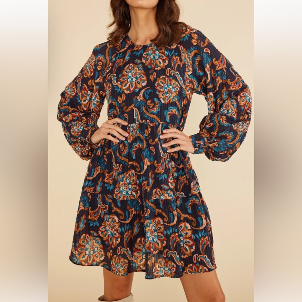 Minkpink Whilla Tiered Mini Dress Size XXL